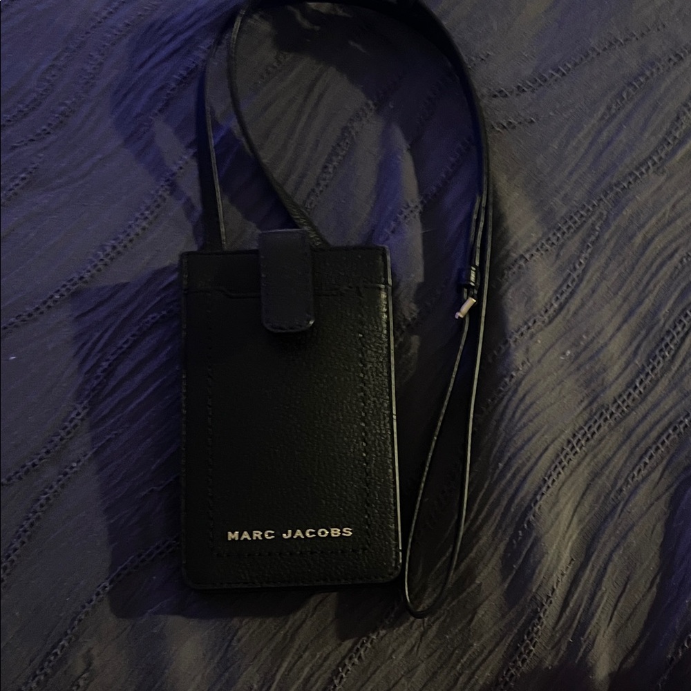 Marc Jacobs Black Leather Crossbody